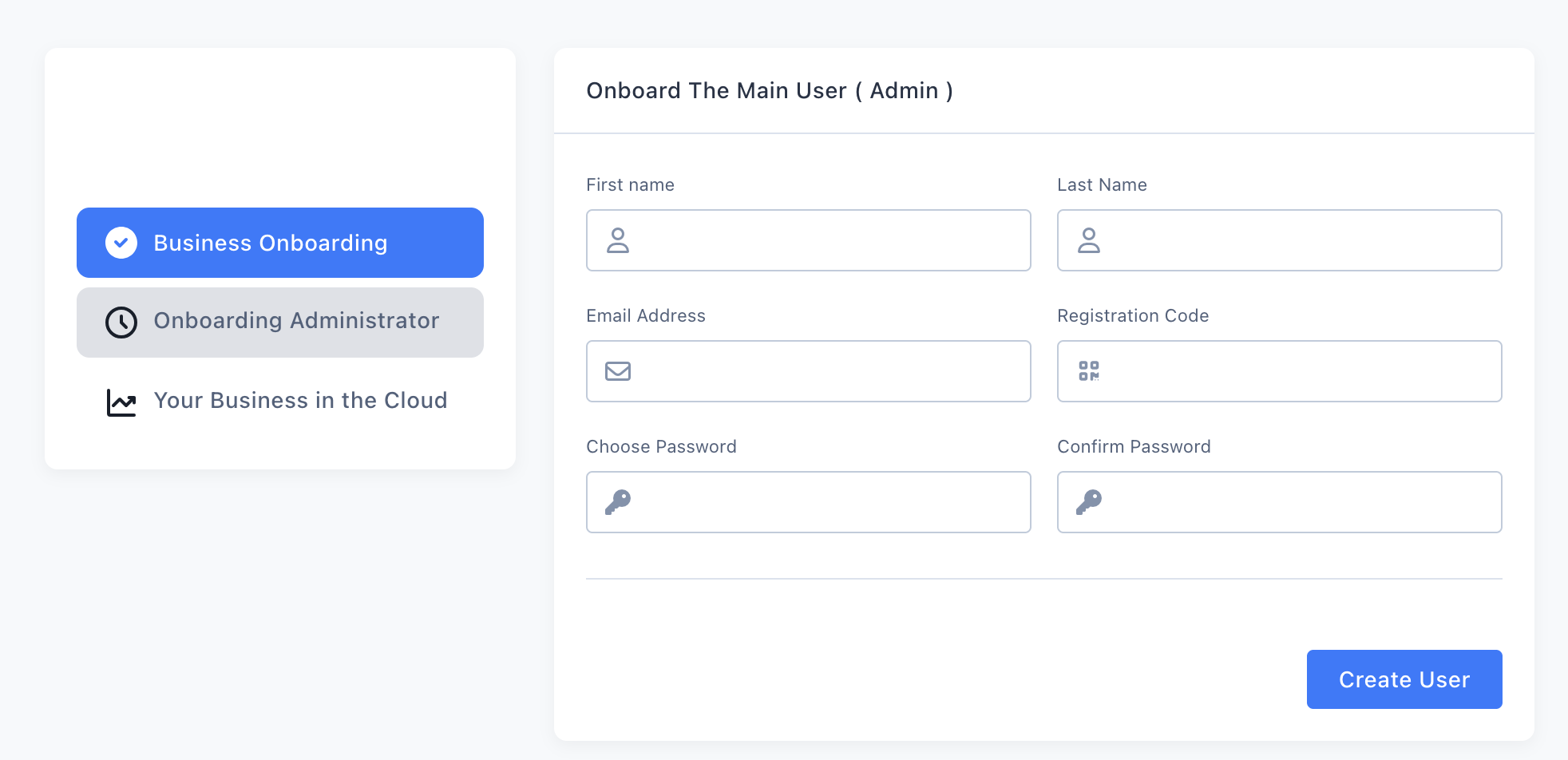 Onboarding Admin