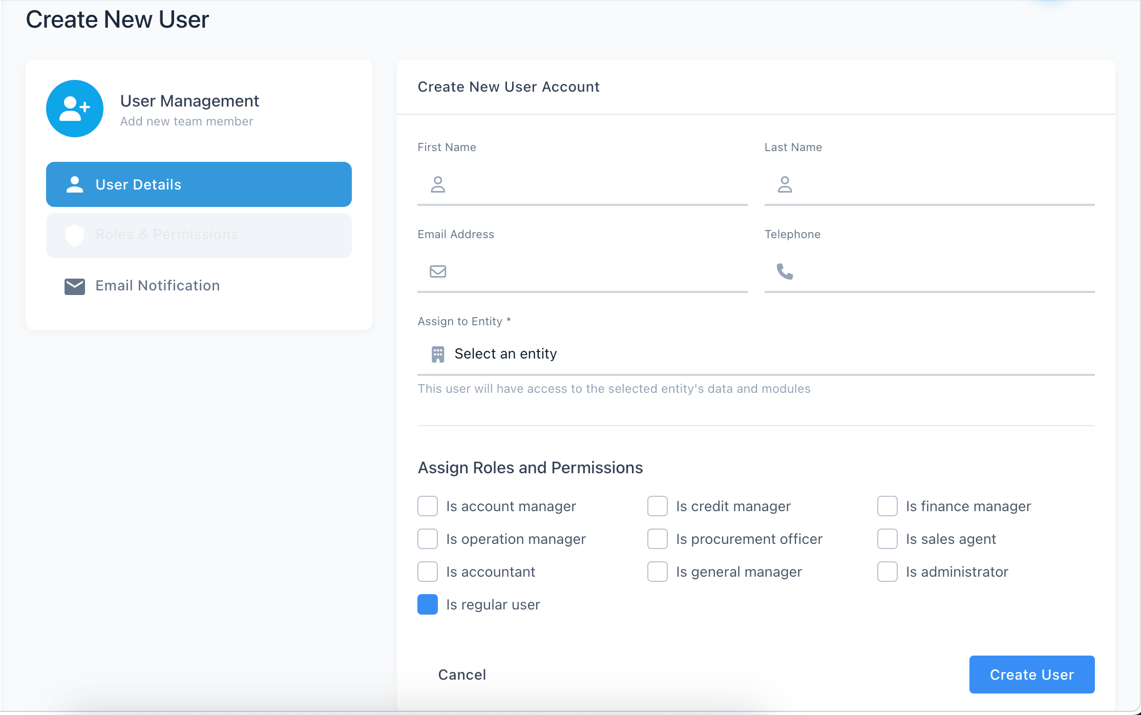 Onboarding User